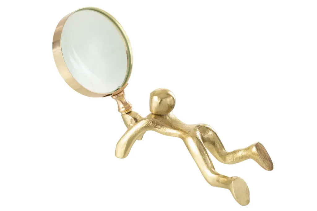MAGNIFYING GLASS PER AL/GL GD (19x7,5x10,5cm)
