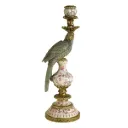 Candle holder Amari multicoloured poly, 14x13x39.5 cm