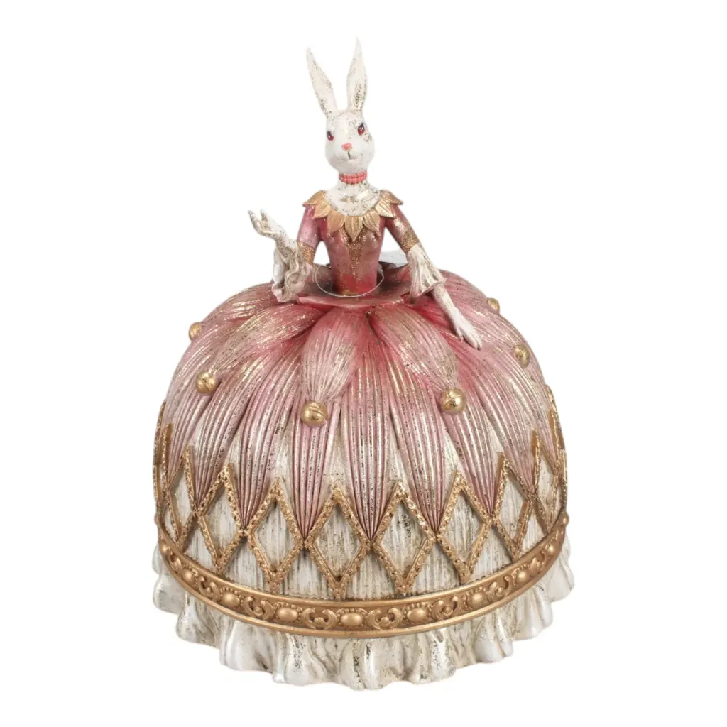 Rabbit figurine resin 28 cm