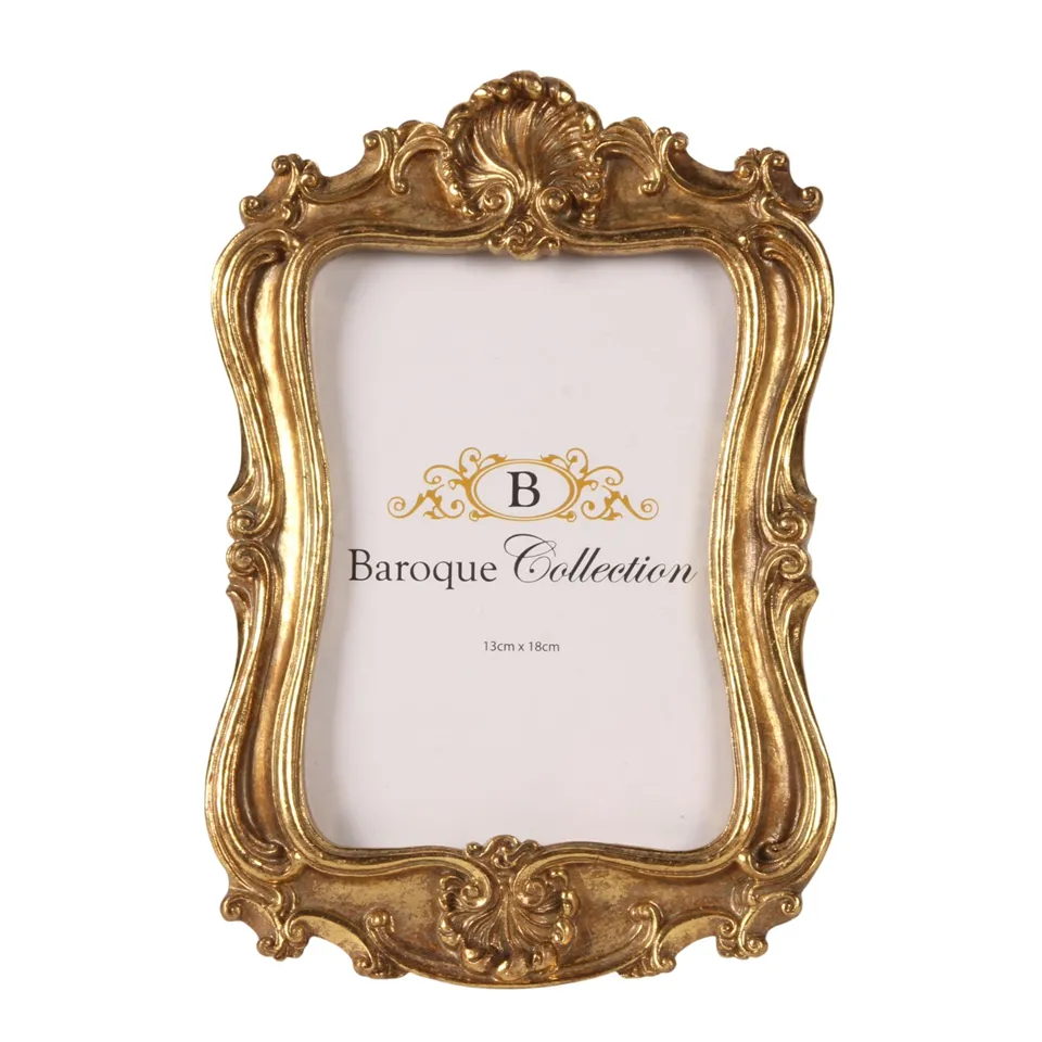 Photo Frame 13 x 18 cm - Gold - Resin