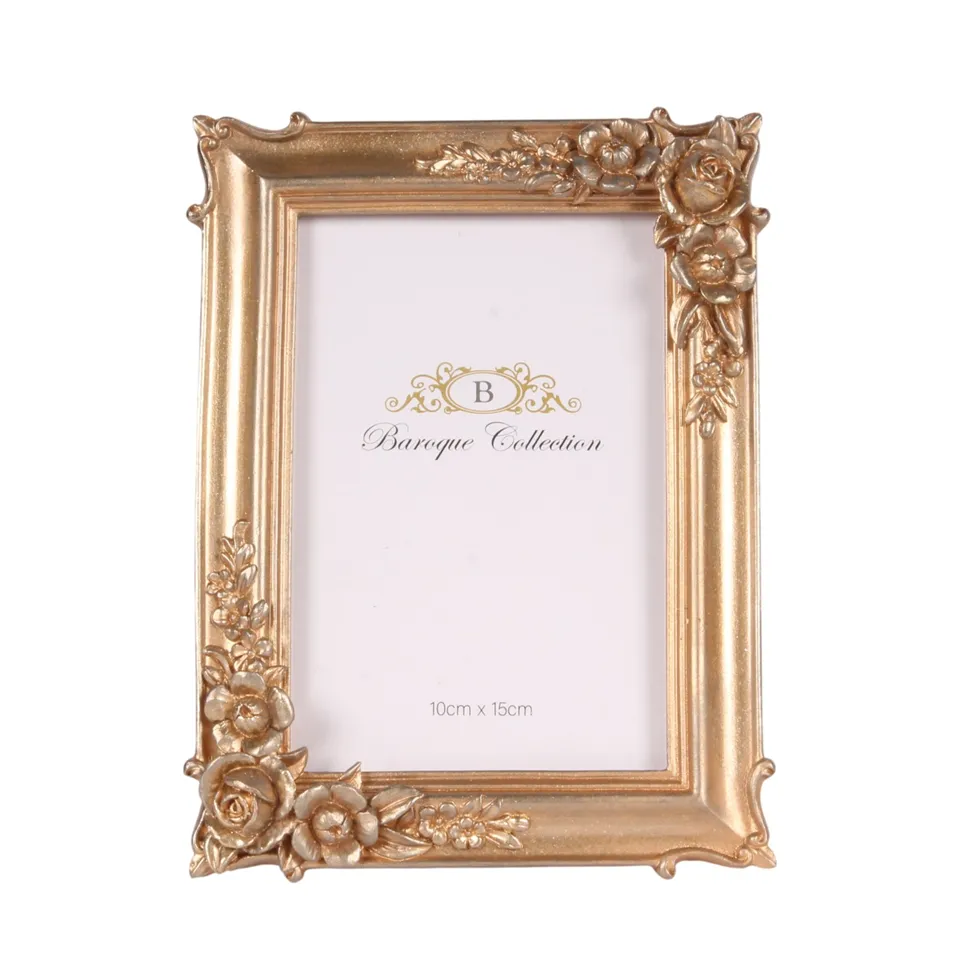Photo Frame 10 x 15 cm - Gold - Resin