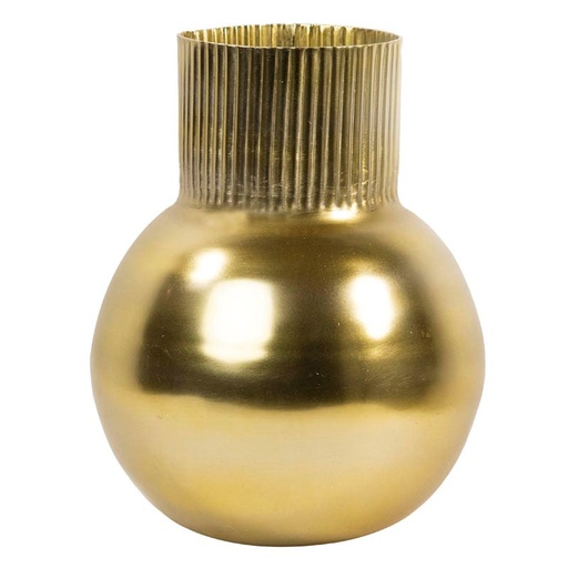 [001-21-4455-L-BRONZE] Vase ALU/BRONZE 24x24x30