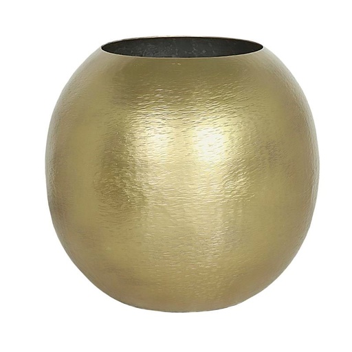 [001-22-4992-S-NEWBRONZE] Vase ALU RAW/NEW BRONZE 34x34x32