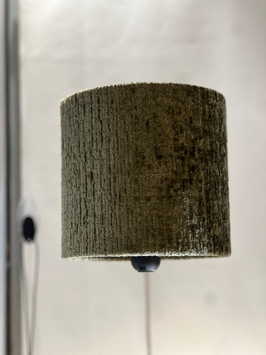 [006-22-BER09-KK20] Shade cylinder moss green on matt transparant 20x20x20