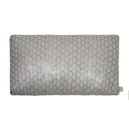 [283-21-163] Cushion grey/silver 35x55
