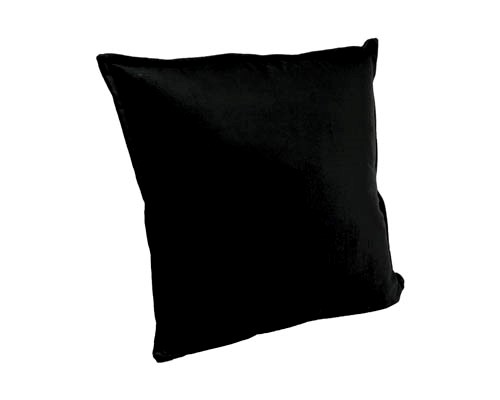 [310-20-103] Cushion black plain velvet 50x50
