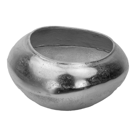 [001-20-4054-L] Vase ALU RAW/NI 37x37x20