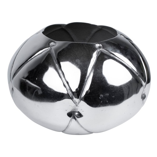 [001-22-4955-L-NICKEL] Vase ALU/NI 40x40x28