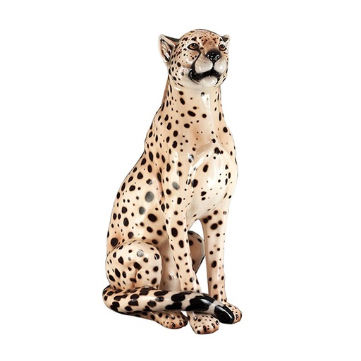 [PV62.600431] Statue Cheetah H90
