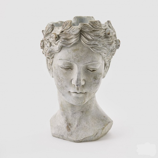 [011771,910] VASE CEMENTO TESTA H36 D22