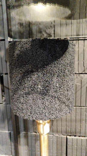 Shade black wool 25x25x25