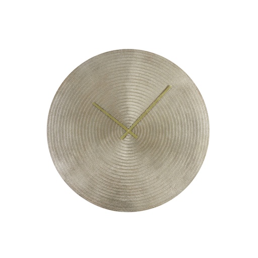 [7111685] Clock Ø74 cm BOJANO light gold