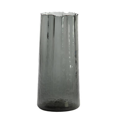 [5864627] Vase Ø15x32 cm MURADA glass grey
