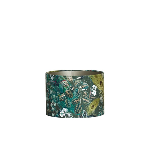 [2230943] Shade cylinder 30-30-21 cm XENIA FLORA green