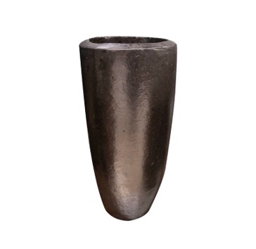 [080-21-001-S-METALLIC] Pot metallic ceramic 24x24x52