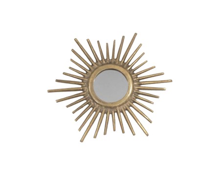 [200-20-034-BRASS] Mirror ANT.BRAss 35x1x35