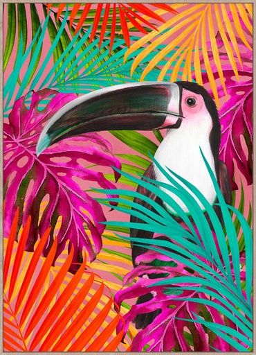 [370-520] FRAME 'FLUO TOUCAN' 100x140h