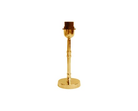 [211-19-067-GOLD] Table lamp oval BR/GO 11x8x29