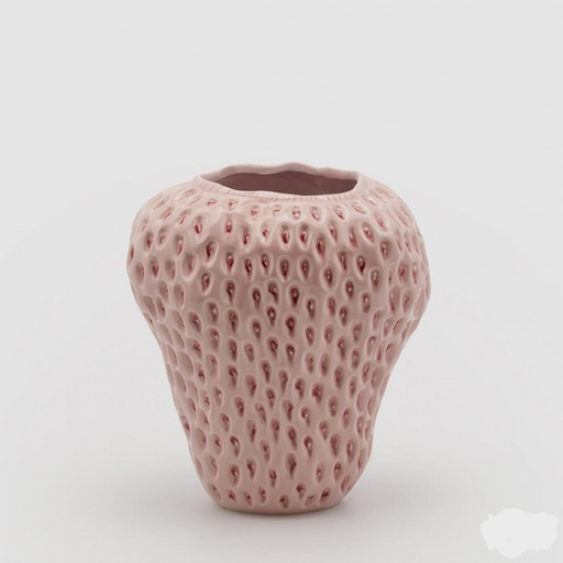 [018236,510] VASE CHAKRA FRAGOLA H26 D22
