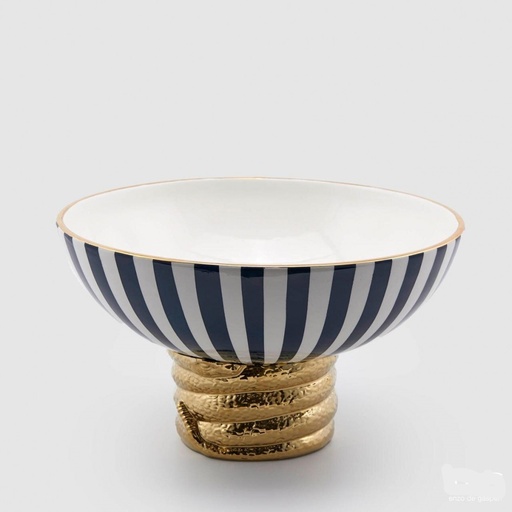 [019611,830] VASE EGYPT SNAKE RIGHE H20 D36