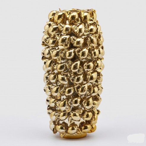 [020632,010] VASE CHAKRA LIMONIFOGL.H62 D31 