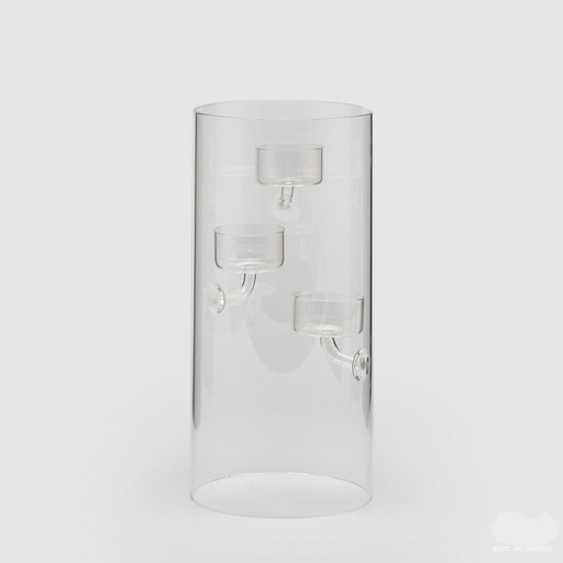 [105727,000] TEALIGHT PORTAC.CILINDRO X3 H25 D12