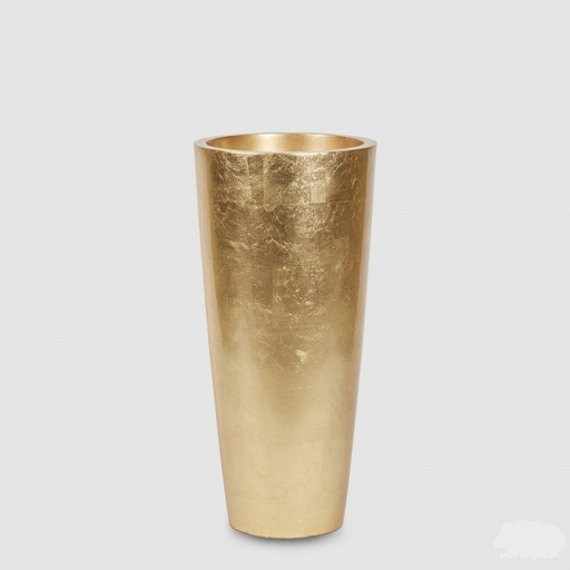 [719029,010] VASE VETRORESINA ROT.BOMB.H80 D37 
