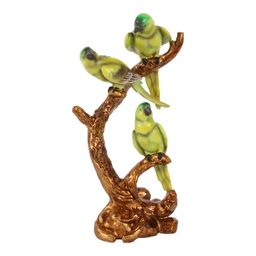 [12221801] Fig parrot resin 32 cm