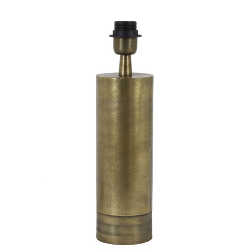 [8190518] Lamp base Ø10x33 cm SAVI raw antique bronze 