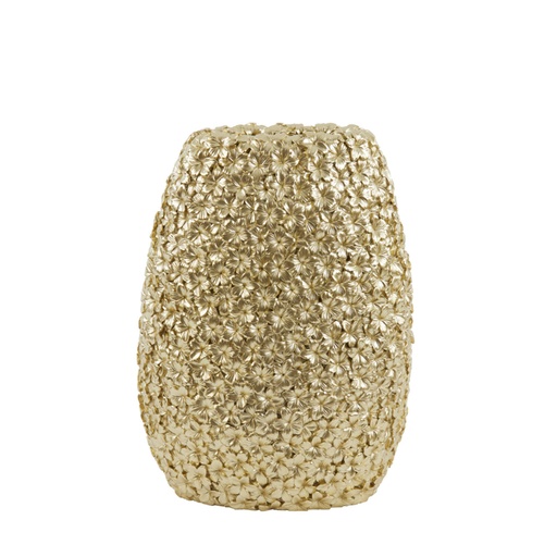 [5837885] Vase deco 29,5x18,5x40 cm ALOHA gold 