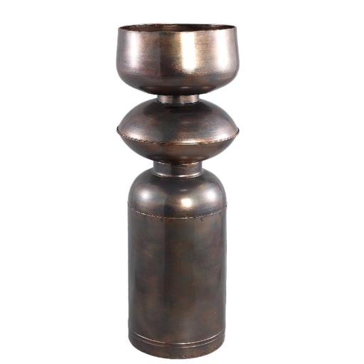 [713677] Nizze Copper big iron pot shaped round L 36.0 x 36.0 x 96.0 cm 