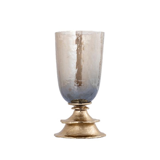 [716118] Cevar Champagne luster glass stormlight S 16.0 x 16.0 x 33.0 cm 