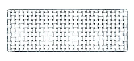 [81412] Nachtmann - Bossa Nova Rectangular plate 42 cm (Single Pack)