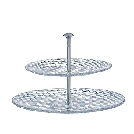 [78538] Nachtmann - Bossa Nova Two tier tray large 32 cm + 23 cm (Single Pack)