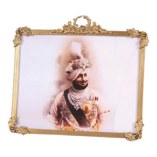 [12493355] Photo frame copper 19x21x7cm