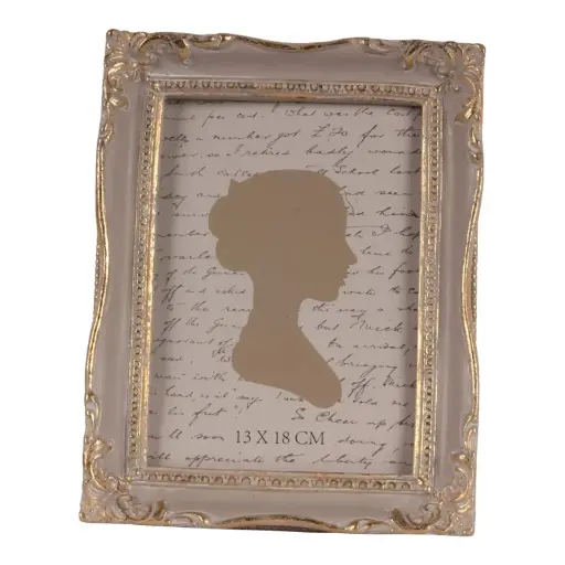 [12425514] Photo frame resin 21.5x17x2.5cm