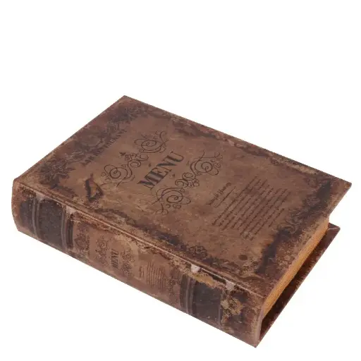[10083610] Book box 27 cm Menu