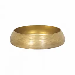 [001-23-5188-L-NEWBRONZE] Bowl ALU RAW/NEWBRONZE 33x33x8