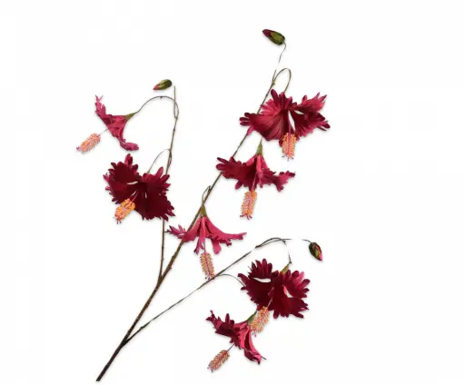 [152298] HIBISCUS SPRAY BY/PNK 110 cm