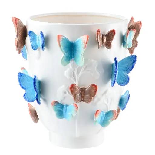 [39153] Vase All Butterflies 25x25x25 cm