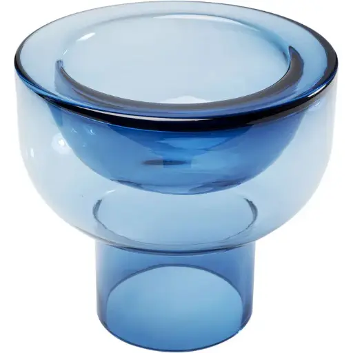 [56140] Vase Grazioso Dark Blue 22 cm