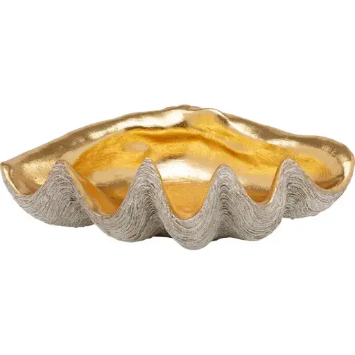 [54616] Deco Bowl Noble Shell 41x27cm
