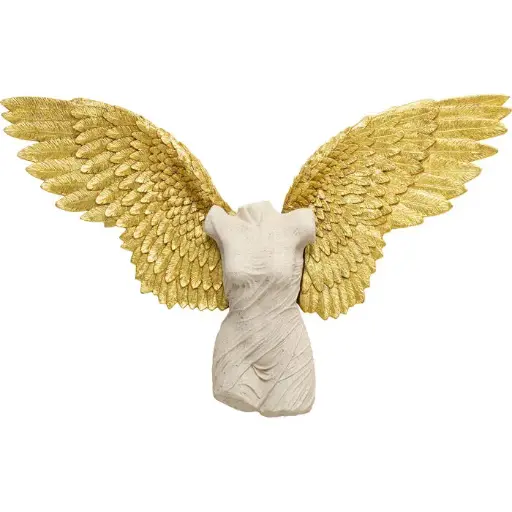 [55253] Wall Object Guardian Angel Female 124x71cm