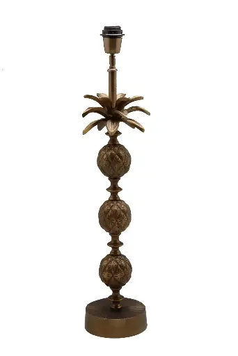 [490-093] LAMP 'PALMERAIE' ANT.GOLD 69h
