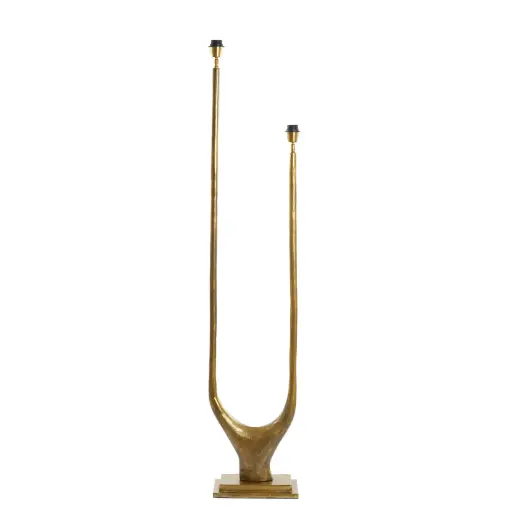 [8216818] Floor lamp 2L 31x18x149 cm GAVI antique bronze