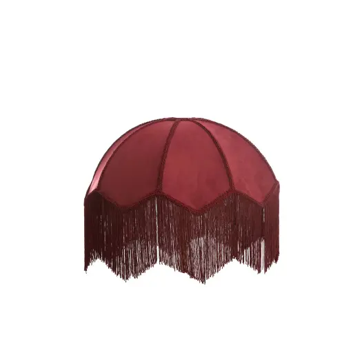 [3906917] Shade Ø45x35,5 cm MALACIA velvet burgundy
