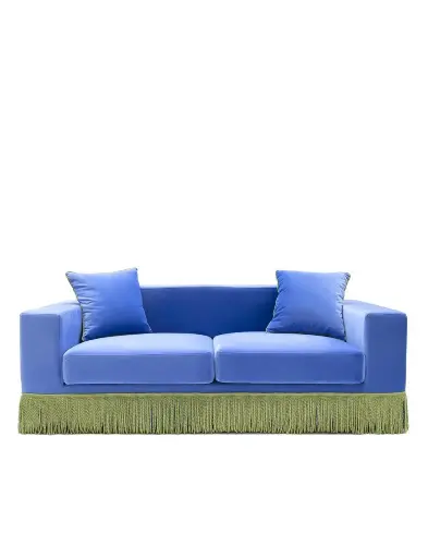 Sofa Gothit Fringe 200x90x63