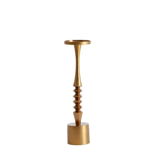 [6060520] Candle holder Ø11x40 cm MISTRY brown-bronze